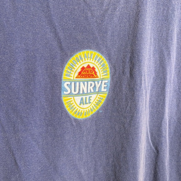 Vintage Red Hook Ale Brewery Authentic Pigment Tee - Picture 3 of 7